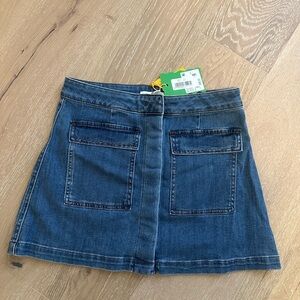 Chelsea & Violet Dark Blue Mini Skirt